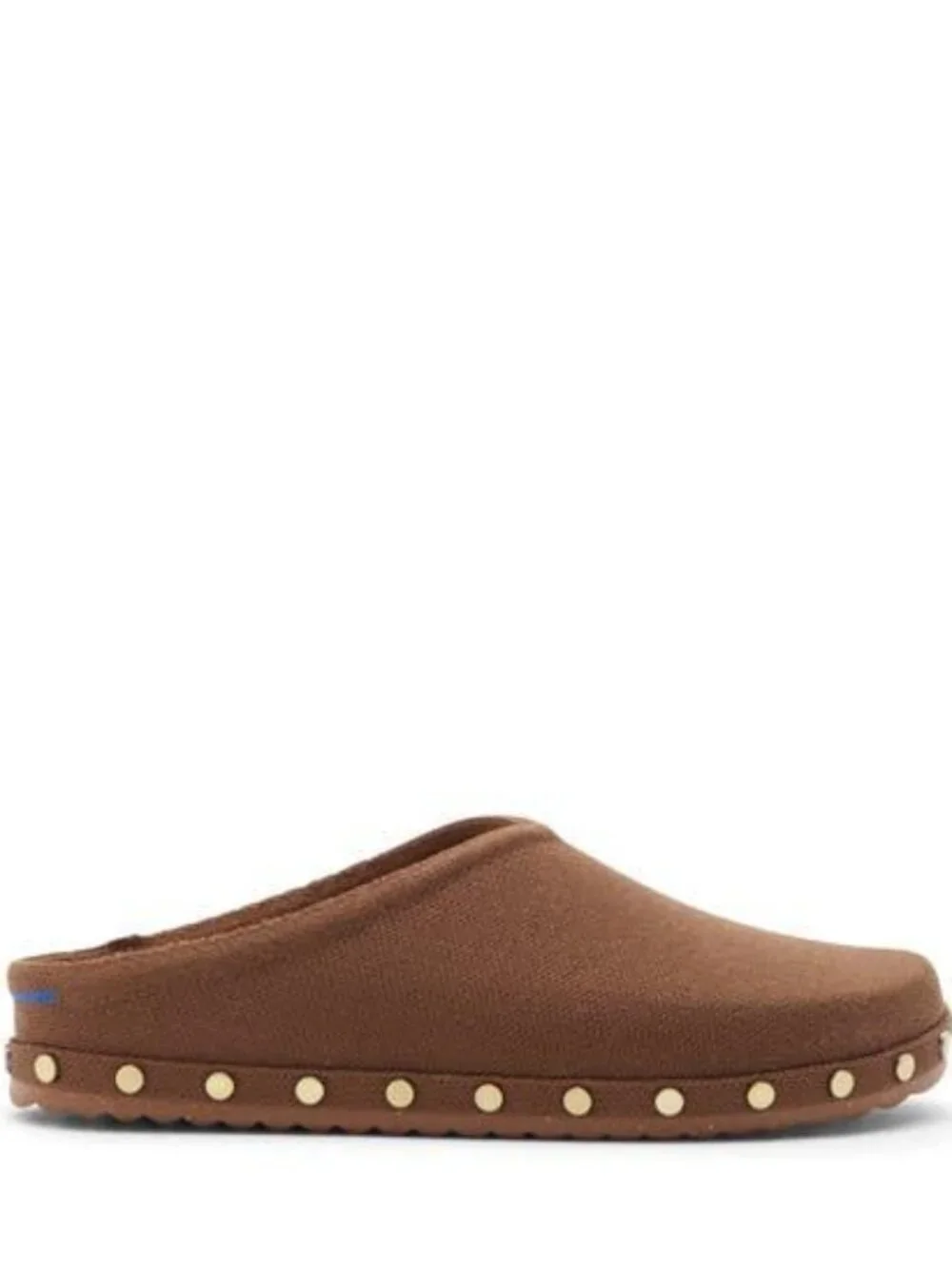 Rothy's Studded Knit Slip-On Mules Clogs in Brown Size W 10/M 9 - Picture 2 of 9